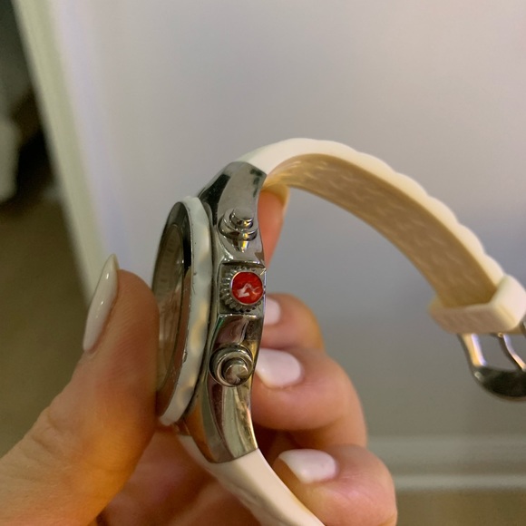 MICHELE Tahitian Jelly Bean White Watch - Picture 4 of 4